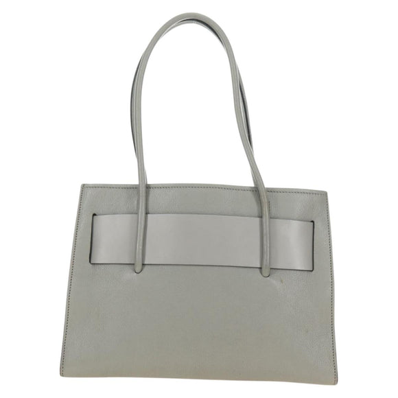 Miu Miu Handtasche Leder Grau Gold Original 183637V