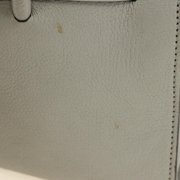 Miu Miu Handtasche Leder Grau Gold Original 183637V