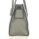 Miu Miu Handtasche Leder Grau Gold Original 183637V-6