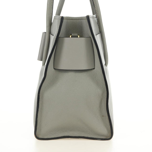 Miu Miu Handtasche Leder Grau Gold Original 183637V