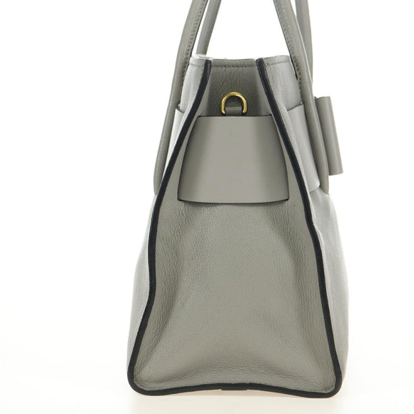 Miu Miu Handtasche Leder Grau Gold Original 183637V