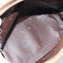 LOEWE Hand Bag Leather 2way Brown Gold Auth 183640-11