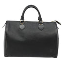 LOUIS VUITTON Epi Speedy 30 Hand Bag Noir Black M43002 LV Auth 183641A-13