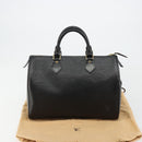 LOUIS VUITTON Epi Speedy 30 Hand Bag Noir Black M43002 LV Auth 183641A-12