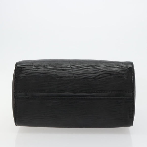 LOUIS VUITTON Epi Speedy 30 Hand Bag Noir Black M43002 LV Auth 183641A