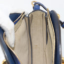 Chloe Pixy Hand Bag Leather 2way Black Gold Auth 183644V-22
