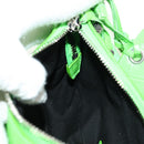 BALENCIAGA LE CAGOLE XS Hand Bag Leather Green 671309 Auth 183647SAM-23