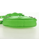 BALENCIAGA LE CAGOLE XS Hand Bag Leather Green 671309 Auth 183647SAM-9