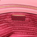PRADA Galleria Hand Bag Safiano Leather 2way Pink Gold Auth 183648V-18