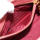 PRADA Galleria Hand Bag Safiano Leather 2way Pink Gold Auth 183648V-23