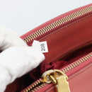 PRADA Galleria Hand Bag Safiano Leather 2way Pink Gold Auth 183648V-29