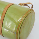 LOUIS VUITTON Monogram Vernis Bedford Hand Bag Baby Blue M91007 LV Auth 183659A-15