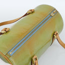 LOUIS VUITTON Monogram Vernis Bedford Hand Bag Baby Blue M91007 LV Auth 183659A-6