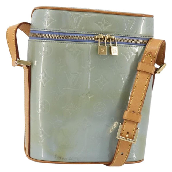 LOUIS VUITTON Monogram Vernis Sullivan Vertical Bag Lavande M91258 Auth 183660A