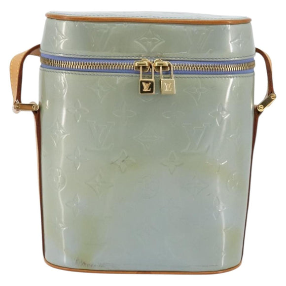LOUIS VUITTON Monogram Vernis Sullivan Vertical Bag Lavande M91258 Auth 183660A