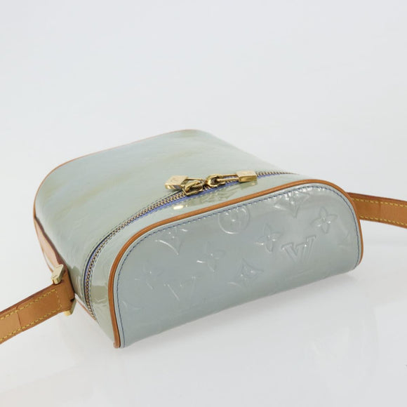 LOUIS VUITTON Monogram Vernis Sullivan Vertical Bag Lavande M91258 Auth 183660A
