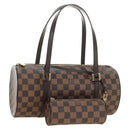 LOUIS VUITTON Damier Ebene Papillon 30 Handtasche N51303 LV Auth 183662SAV-1