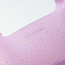 CHANEL Tote Bag Rubber Purple CC Auth 183664-15