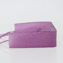CHANEL Tote Bag Rubber Purple CC Auth 183664-5