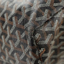 GOYARD Saint Louis PM Tote Bag PVC Black Auth 183670SAM-18