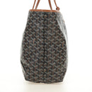 GOYARD Saint Louis PM Tote Bag PVC Black Auth 183670SAM-4