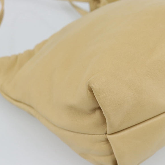 LOEWE Umhängetasche Leder Beige Gold Original 183674
