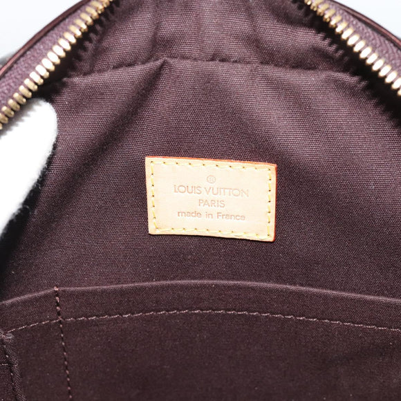 LOUIS VUITTON Monogram Vernis Summit Drive Hand Bag Amarante M93516 Auth 183679V