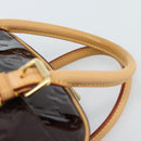 LOUIS VUITTON Monogram Vernis Summit Drive Hand Bag Amarante M93516 Auth 183679V-8