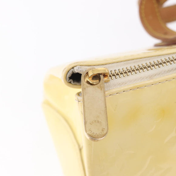 LOUIS VUITTON Monogram Vernis Rosewood Avenue Bag Perle M93508 LV Auth 183680
