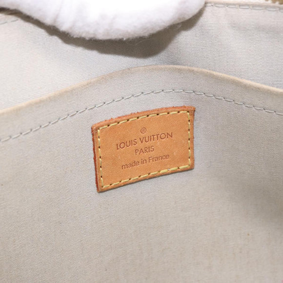 LOUIS VUITTON Monogram Vernis Rosewood Avenue Bag Perle M93508 LV Auth 183680