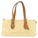 LOUIS VUITTON Monogram Vernis Rosewood Avenue Bag Perle M93508 LV Auth 183680-13