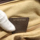 GUCCI GG Supreme Web Sherry Line Bag PVC Beige Gold 67 01 4422 Auth 183682-21