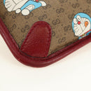 GUCCI Micro GG Supreme Doraemon x Fujiko-Pro Waist PVC Beige 647817 Auth 183687M-15