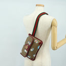 GUCCI Micro GG Supreme Doraemon x Fujiko-Pro Waist PVC Beige 647817 Auth 183687M-24