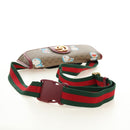 GUCCI Micro GG Supreme Doraemon x Fujiko-Pro Waist PVC Beige 647817 Auth 183687M-7