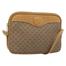 GUCCI Micro GG Supreme Shoulder Bag PVC Beige Gold 007 123 0428 Auth 183690-1