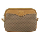 GUCCI Micro GG Supreme Shoulder Bag PVC Beige Gold 007 123 0428 Auth 183690-13