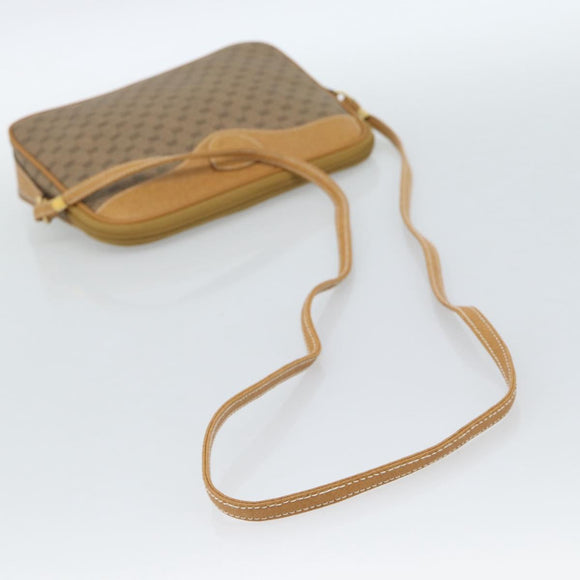 GUCCI Micro GG Supreme Shoulder Bag PVC Beige Gold 007 123 0428 Auth 183690