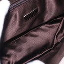 PRADA Shoulder Bag Leather Purple Silver Auth 183691A-10