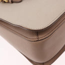 Miu Miu Hand Bag Leather 2way Ivory Gold Auth 183692A-16