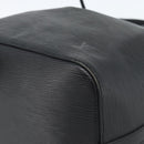 LOUIS VUITTON Epi Petit Noe Umhängetasche Schwarz M44102 LV Auth 183695A-10