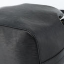 LOUIS VUITTON Epi Petit Noe Umhängetasche Schwarz M44102 LV Auth 183695A-12