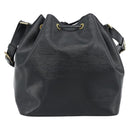 LOUIS VUITTON Epi Petit Noe Umhängetasche Schwarz M44102 LV Auth 183695A-3