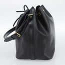 LOUIS VUITTON Epi Petit Noe Umhängetasche Schwarz M44102 LV Auth 183695A-5