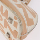 LOUIS VUITTON Graffiti Armahorizontal Hand Bag White Orange M92176 Auth 183696A-15