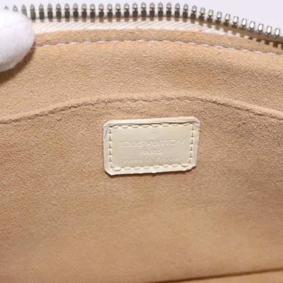 LOUIS VUITTON Graffiti Armahorizontal Hand Bag White Orange M92176 Auth 183696A