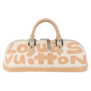 LOUIS VUITTON Graffiti Armahorizontal Hand Bag White Orange M92176 Auth 183696A-13
