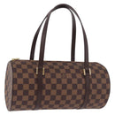 LOUIS VUITTON Damier Ebene Papillon 30 Hand Bag N51303 LV Auth 183697V-1