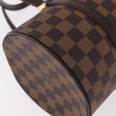 LOUIS VUITTON Damier Ebene Papillon 30 Hand Bag N51303 LV Auth 183697V-16