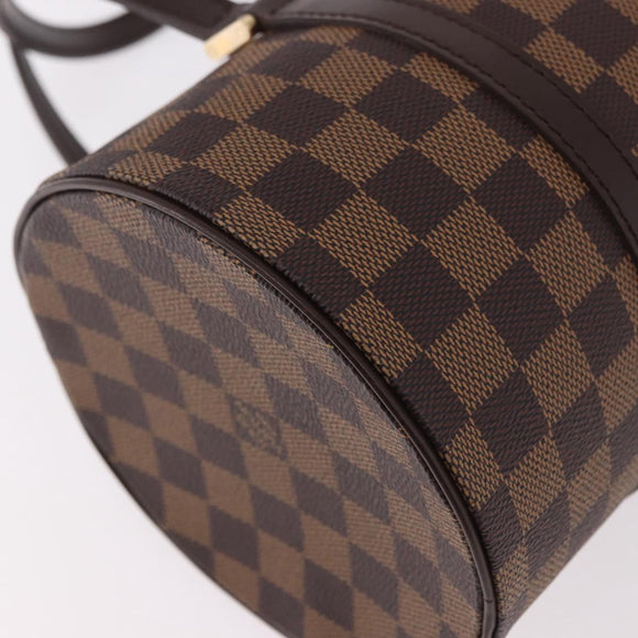 LOUIS VUITTON Damier Ebene Papillon 30 Hand Bag N51303 LV Auth 183697V